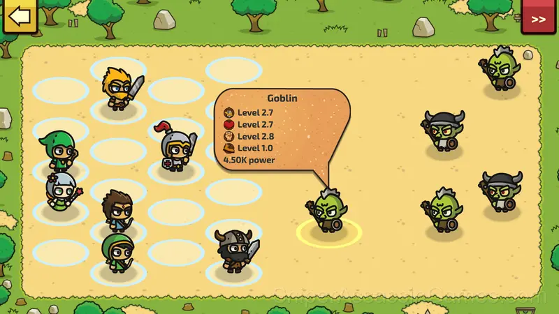 Raid Heroes Total War gameplay screenshot 2