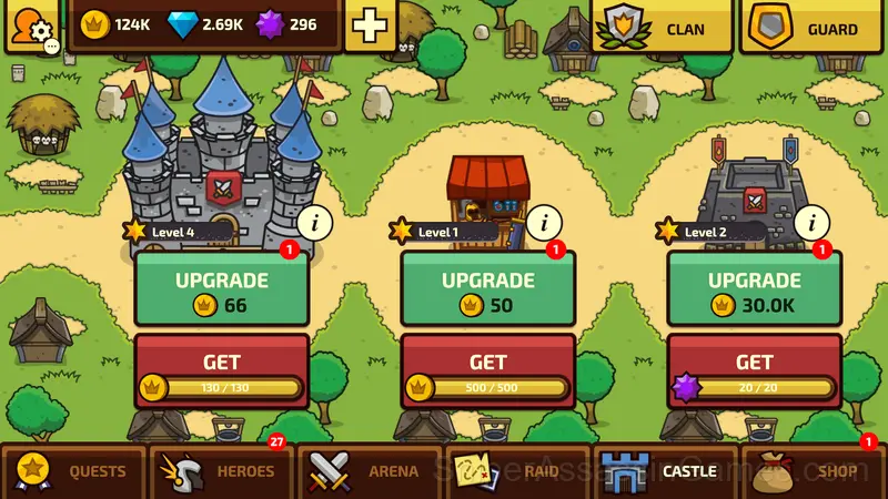 Raid Heroes Total War gameplay screenshot 3