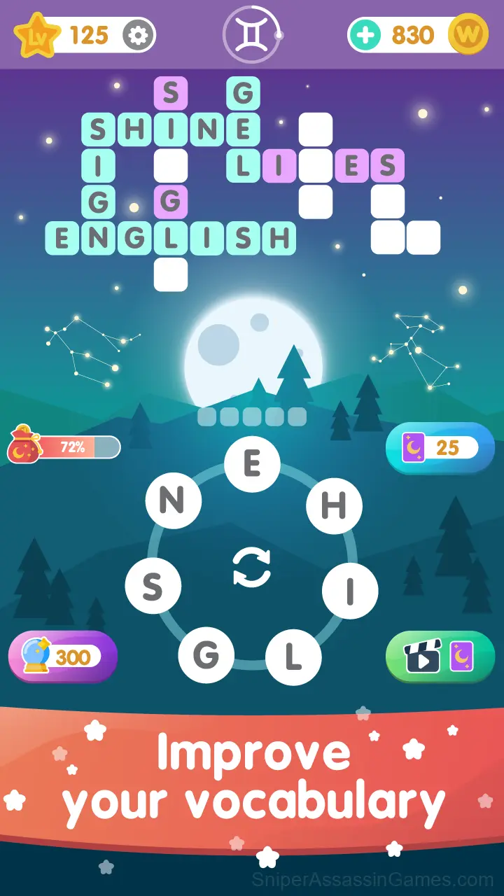 Star Crossword gameplay screenshot 3