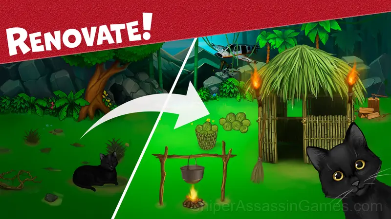 Uninhabited island gameplay screenshot 2