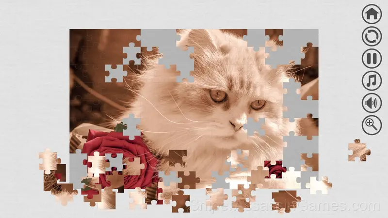 Cats Jigsaw Puzzle gameplay screenshot 2