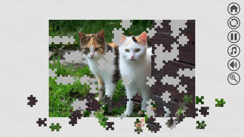 Cats Jigsaw Puzzle gameplay screenshot 4