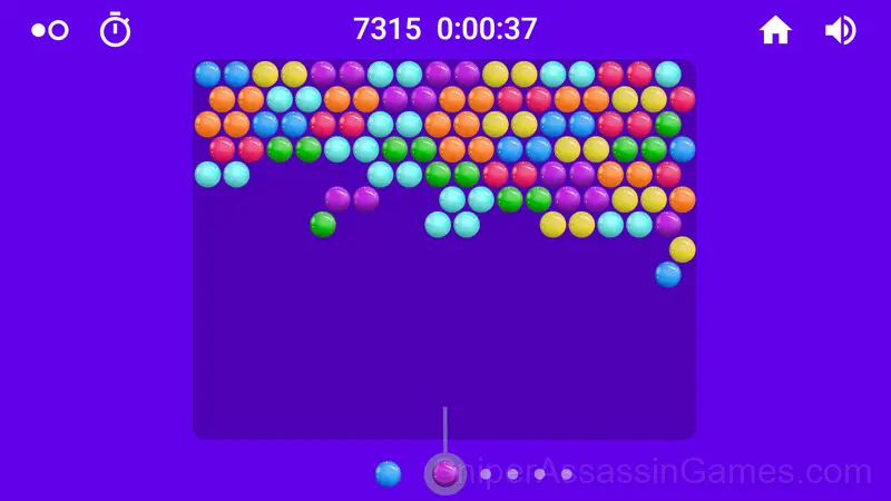Bubble gameplay screenshot 5