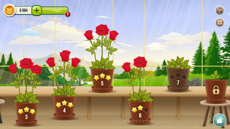 Solitaire TriPeaks Garden gameplay screenshot 5
