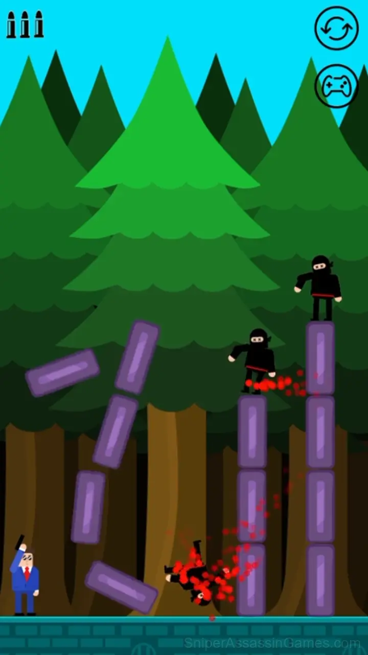 Mr Bullet gameplay screenshot 3