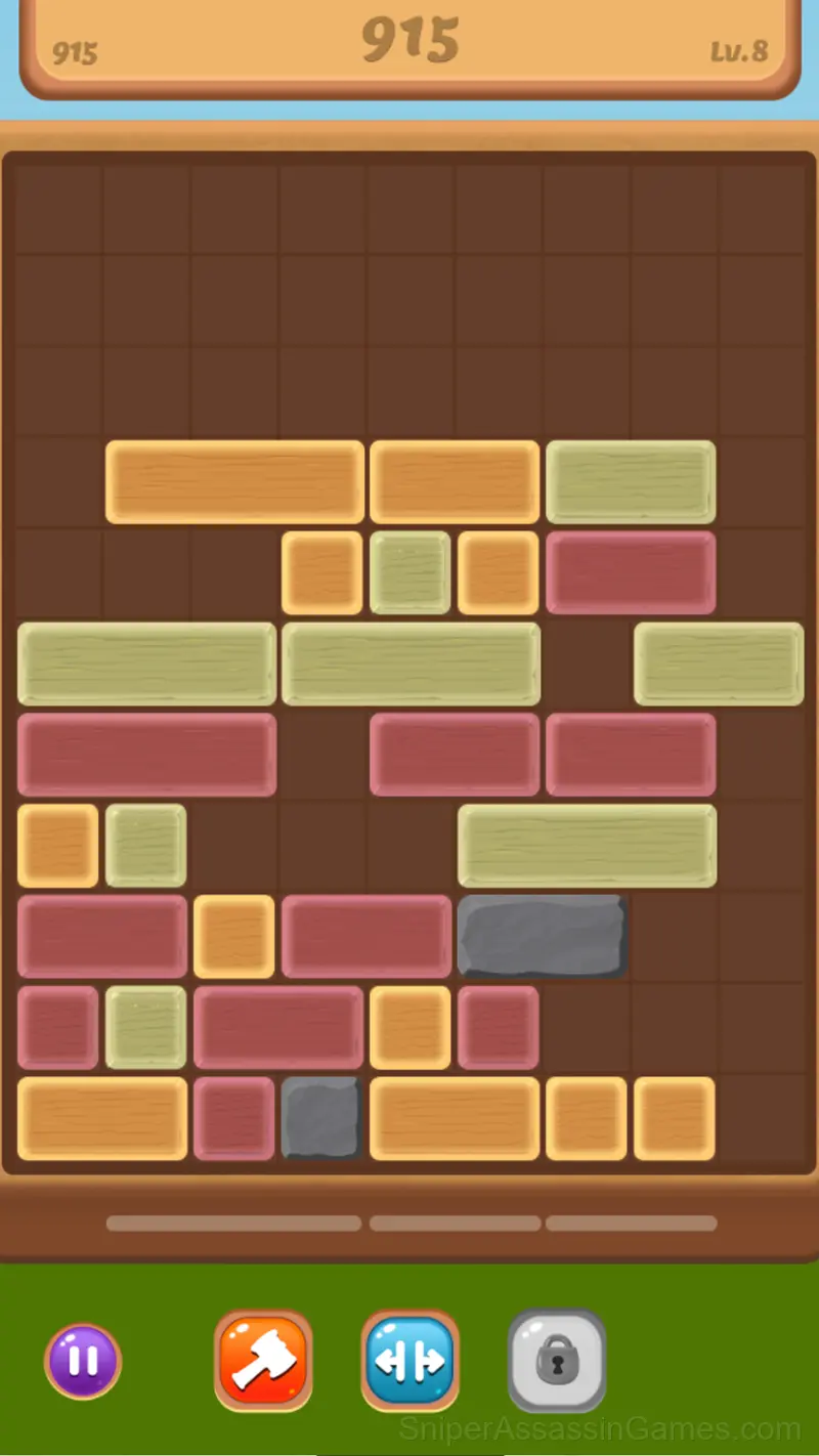 Wooden Slide gameplay screenshot 1