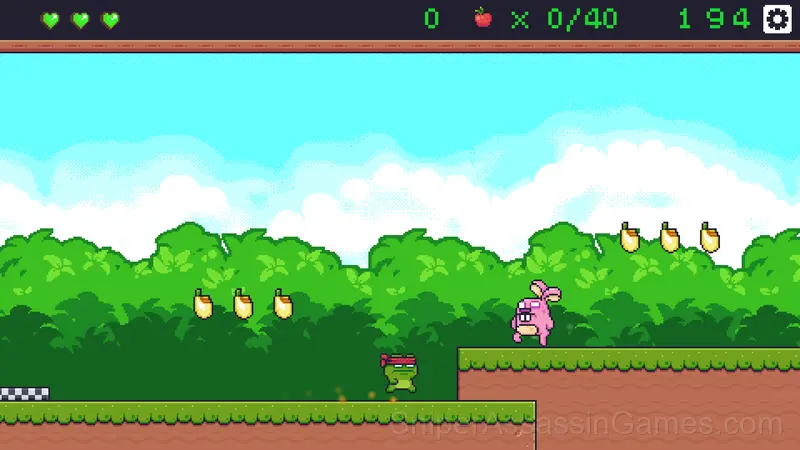 Super Frog Adventure gameplay screenshot 2