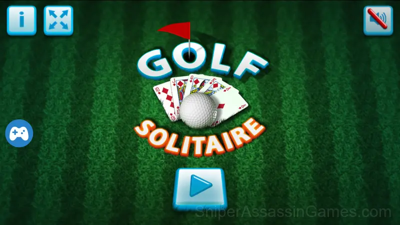 Golf Solitaire gameplay screenshot 1