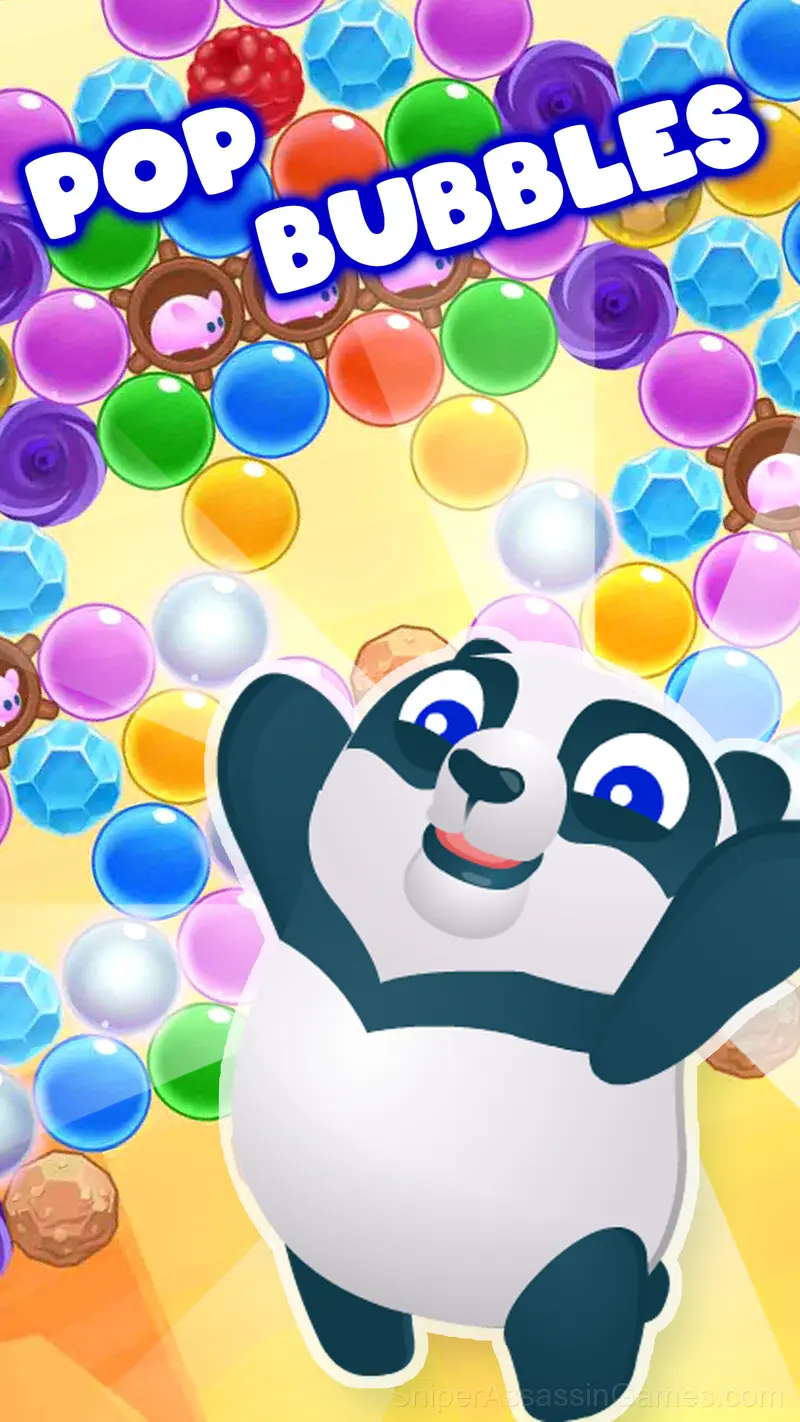 Papa Panda: Bubble Shooter gameplay screenshot 1