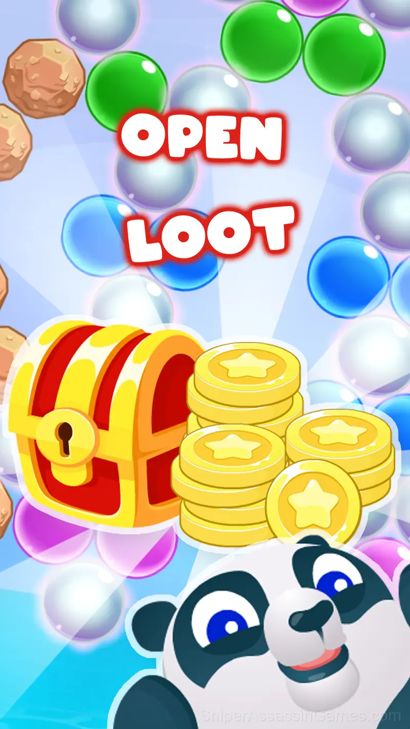 Papa Panda: Bubble Shooter gameplay screenshot 2