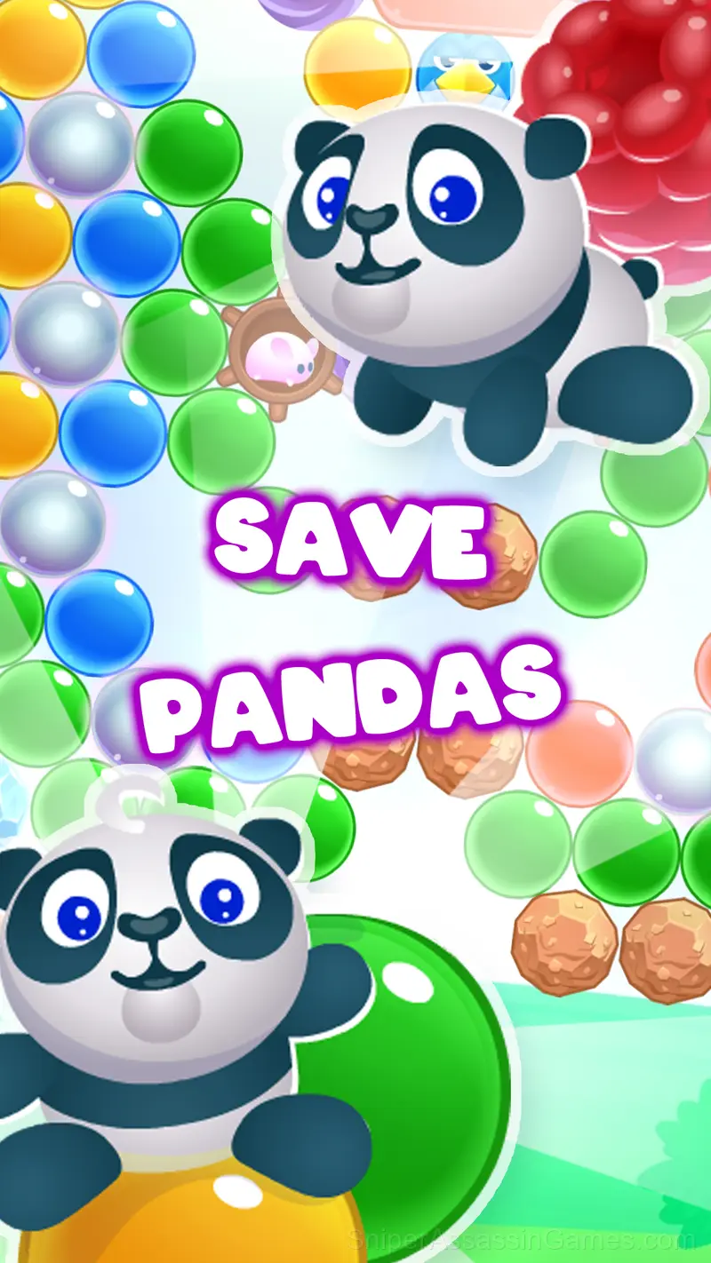 Papa Panda: Bubble Shooter gameplay screenshot 3