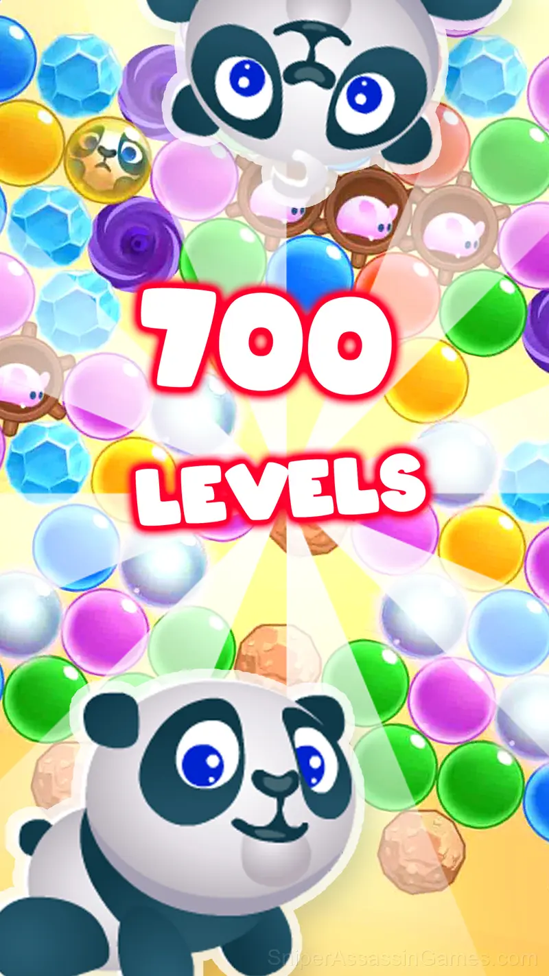 Papa Panda: Bubble Shooter gameplay screenshot 5