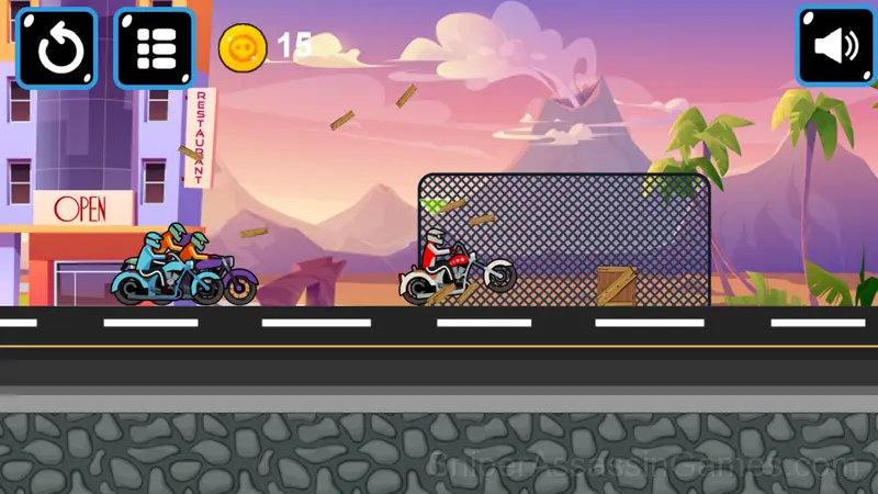 Moto Racer gameplay screenshot 1