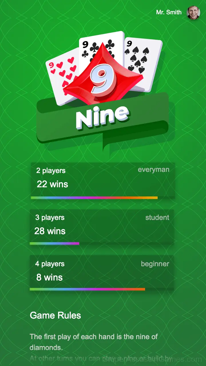 Nine gameplay screenshot 1