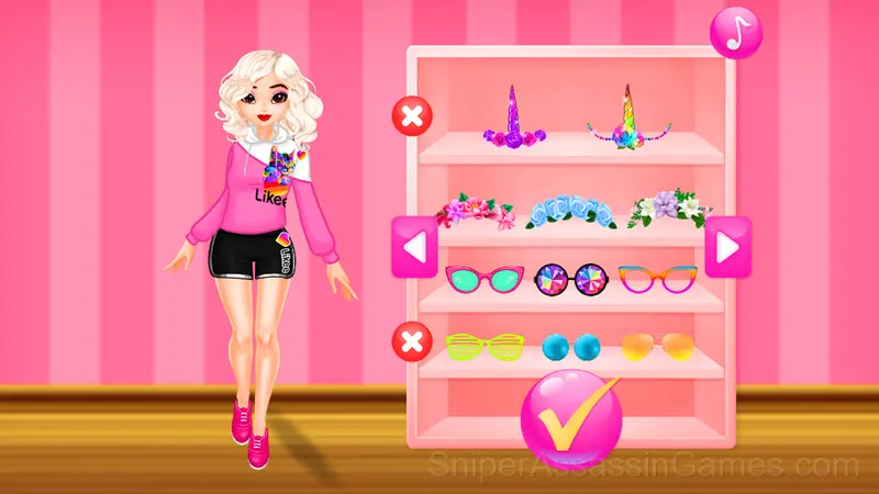 Fashion: TikTok vs Likee gameplay screenshot 4