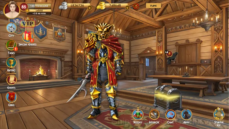 Heroes of the Arena gameplay screenshot 1