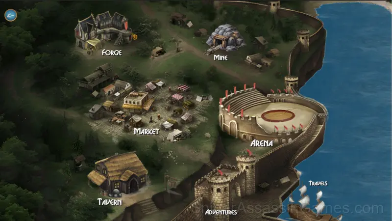 Heroes of the Arena gameplay screenshot 2