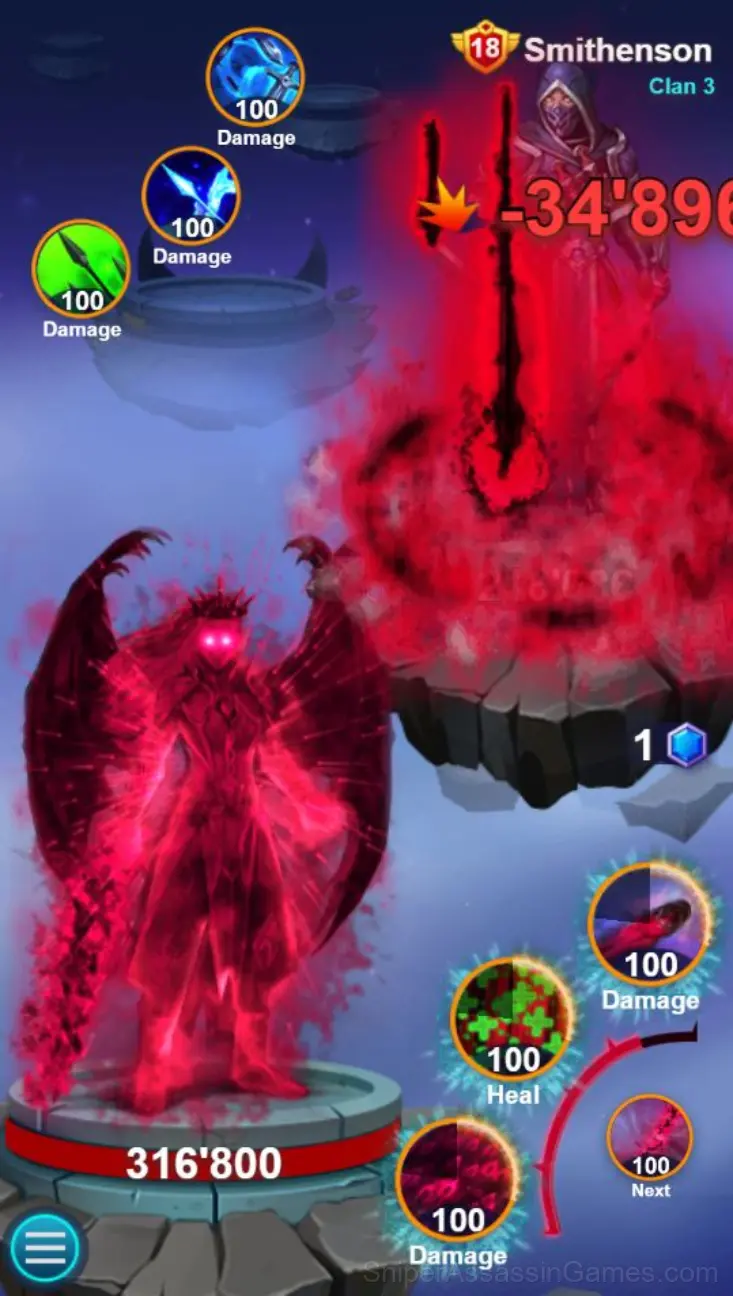 Forge of Gods gameplay screenshot 2