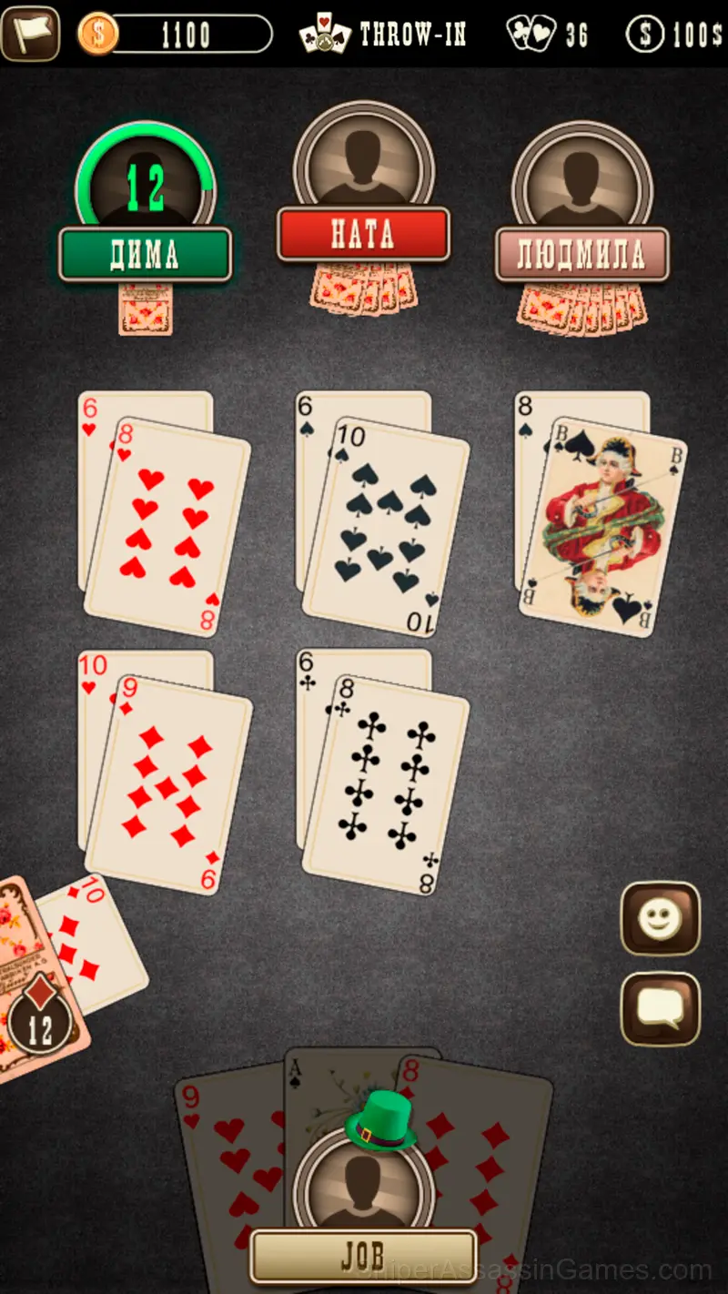 Durak - Card Game gameplay screenshot 2