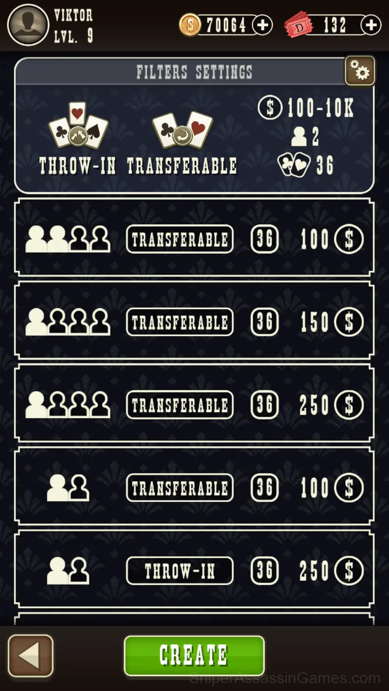Durak - Card Game gameplay screenshot 5