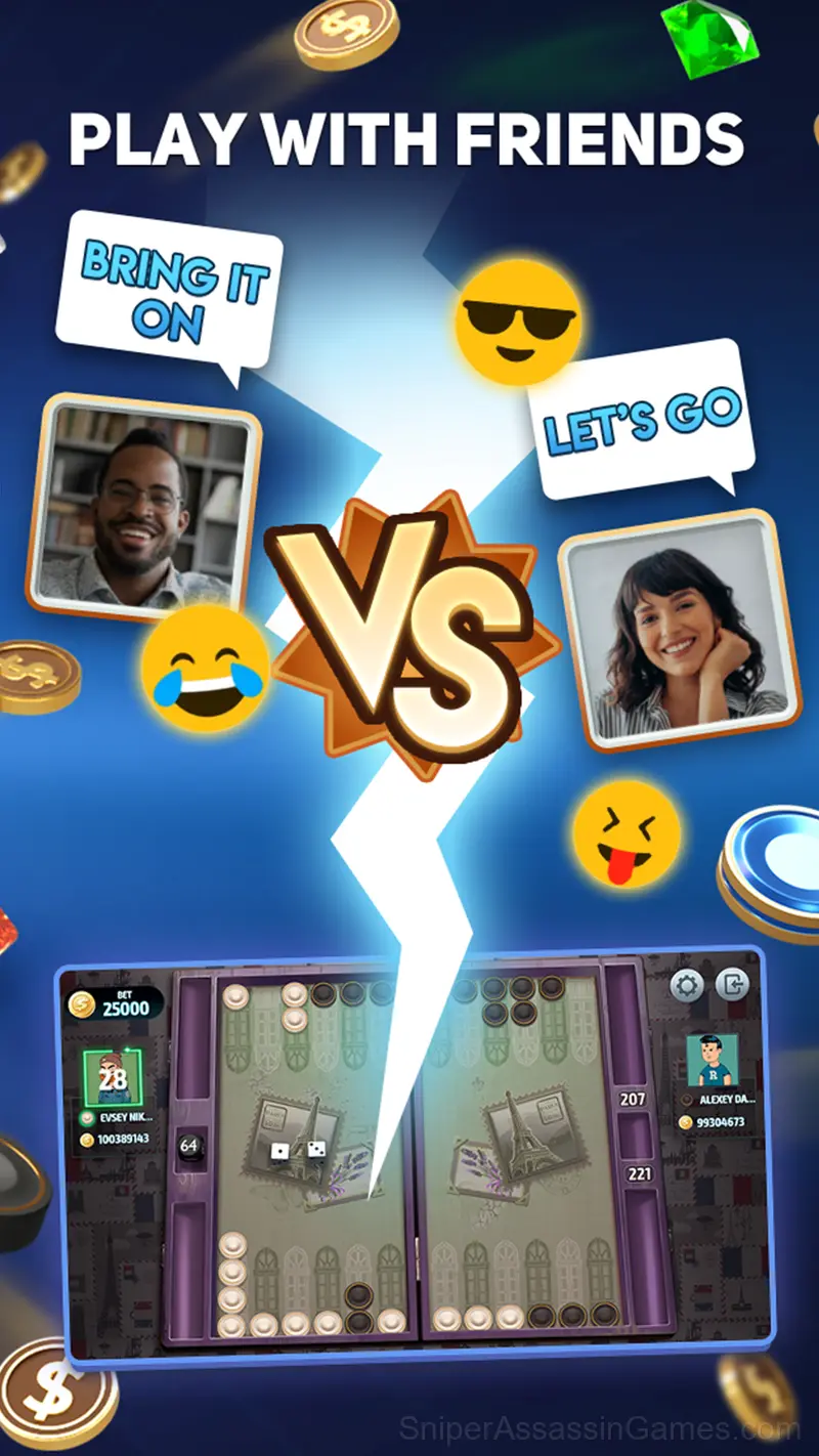 Narde Tournament gameplay screenshot 4