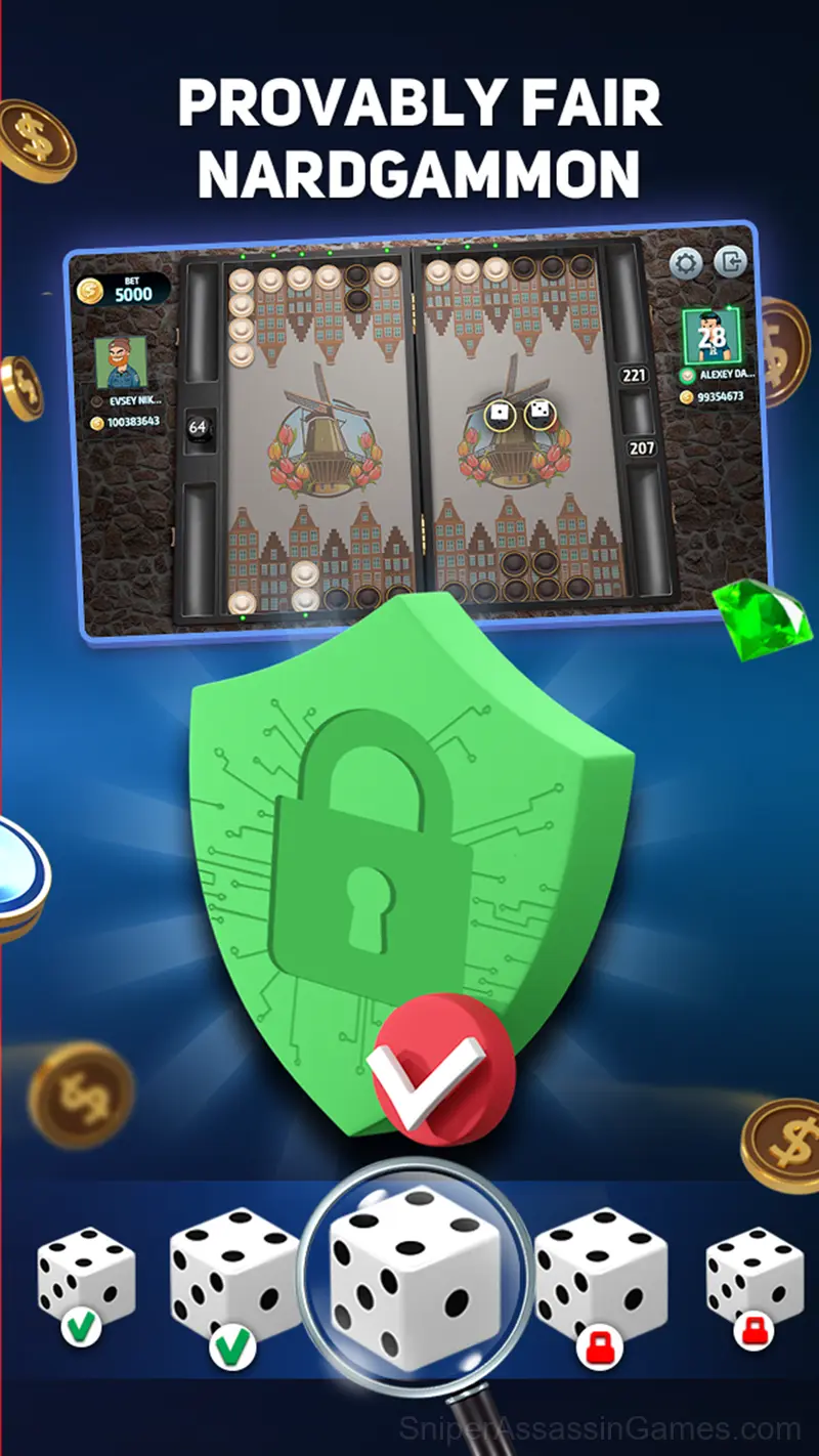 Narde Tournament gameplay screenshot 5