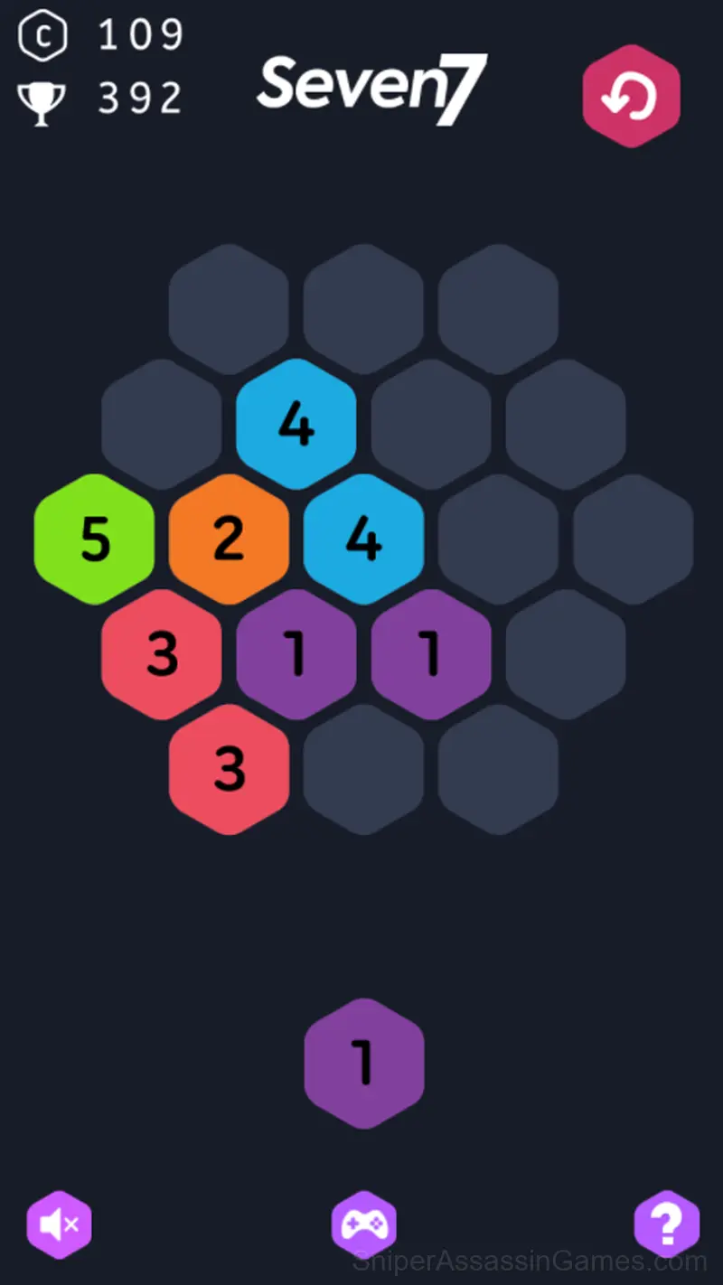 Seven! gameplay screenshot 2