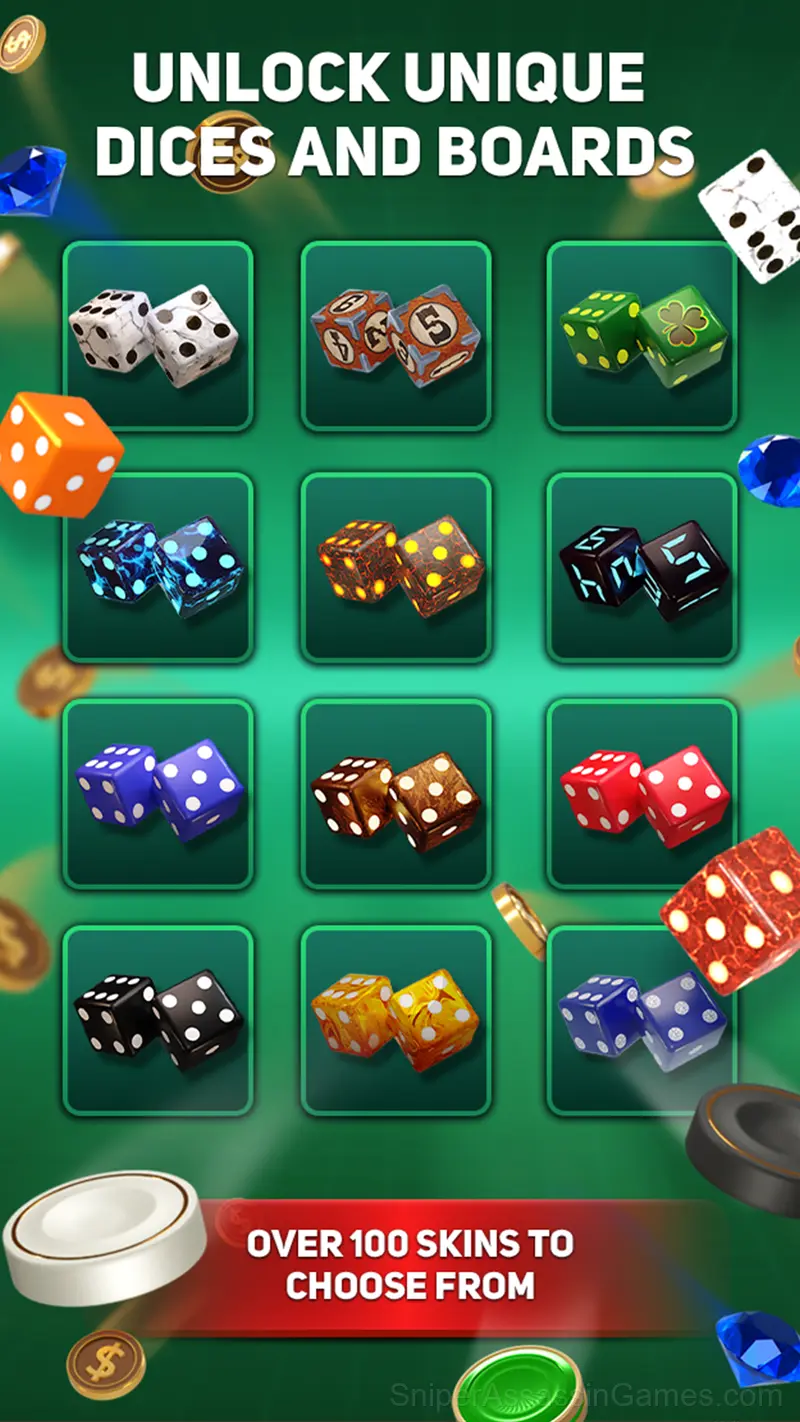 Backgammon Tournament gameplay screenshot 3