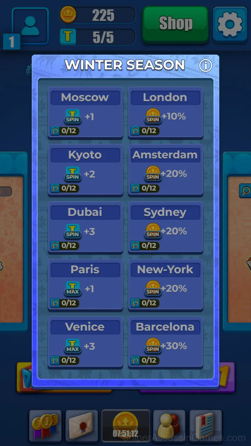 Loto online gameplay screenshot 3