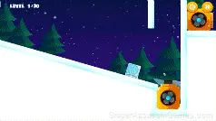 Icy Purple Head - Jump and slide dash game gameplay screenshot 5