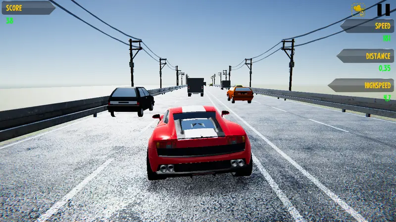 Crime Racer gameplay screenshot 1