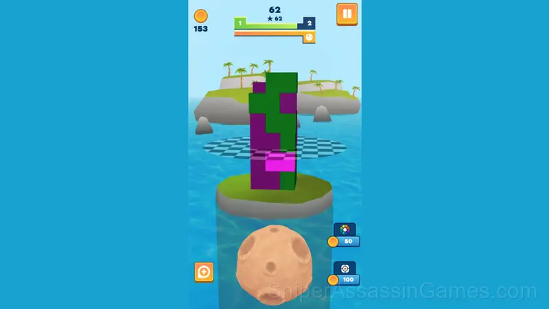 Tower of Colors 3D Island gameplay screenshot 1