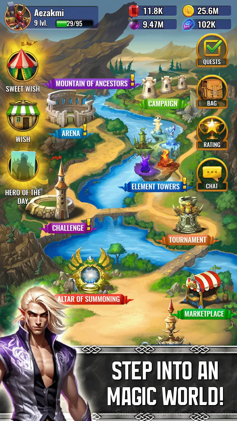 Magic World gameplay screenshot 1