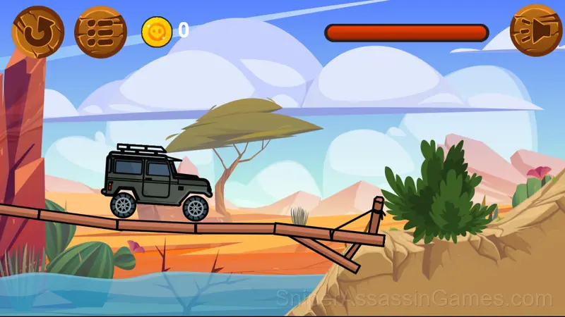Jeep Driver gameplay screenshot 2
