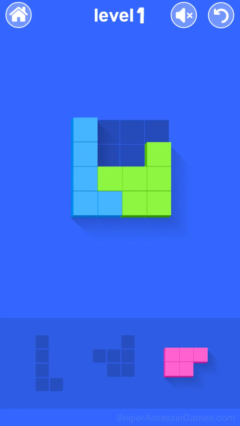 BLOCKY gameplay screenshot 1