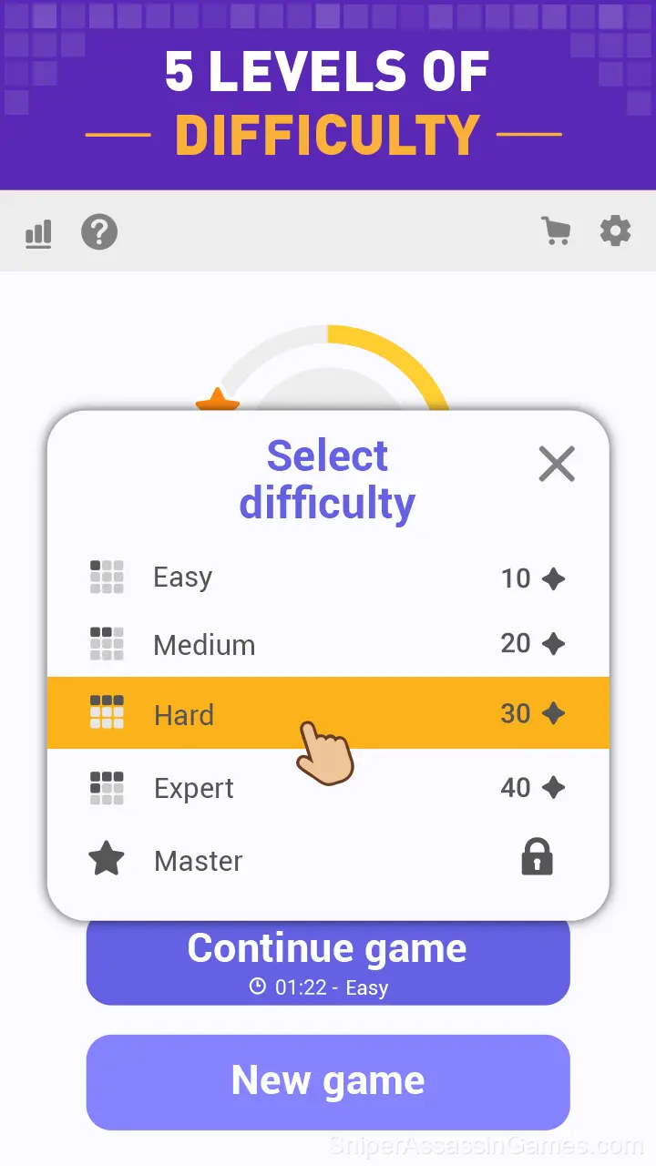 Sudoku Master gameplay screenshot 2