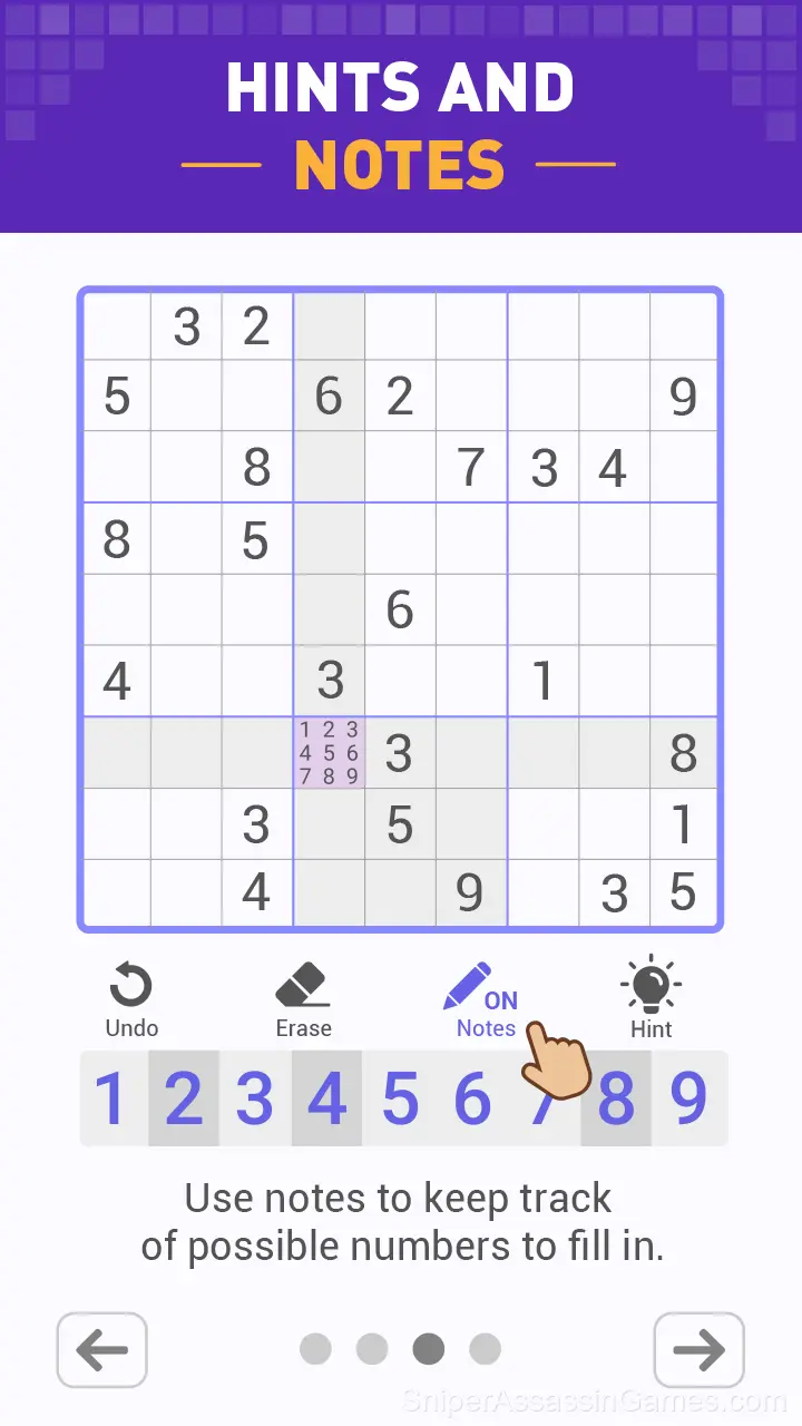 Sudoku Master gameplay screenshot 5