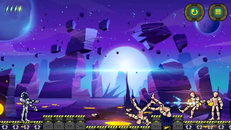 Galactic Shooter gameplay screenshot 1