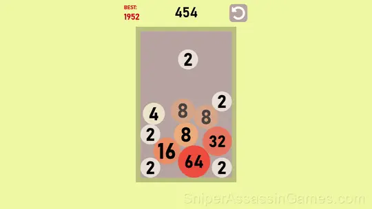 2048 Physics gameplay screenshot 3