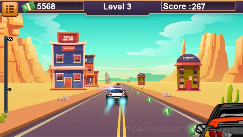 Police Car Drive gameplay screenshot 1
