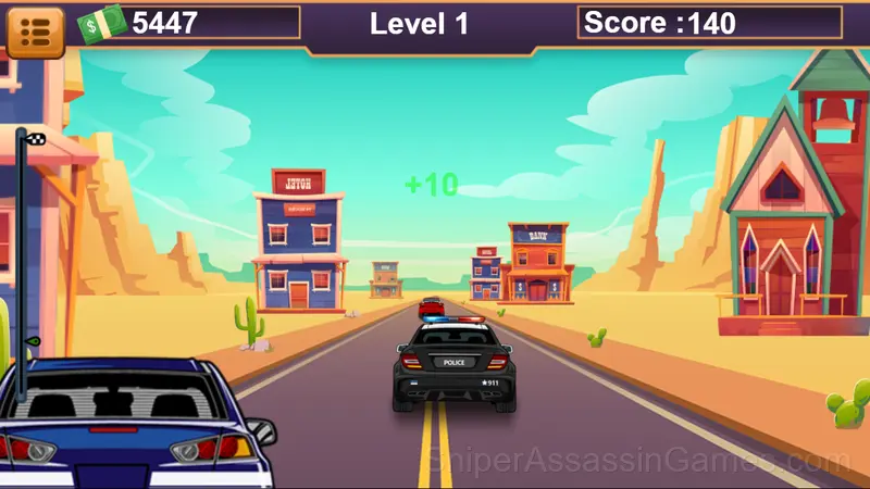 Police Car Drive gameplay screenshot 2