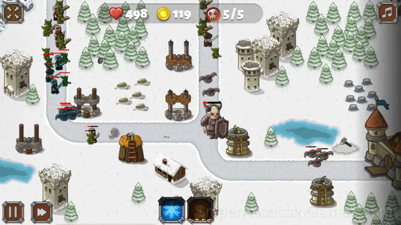 Tower Defense gameplay screenshot 3