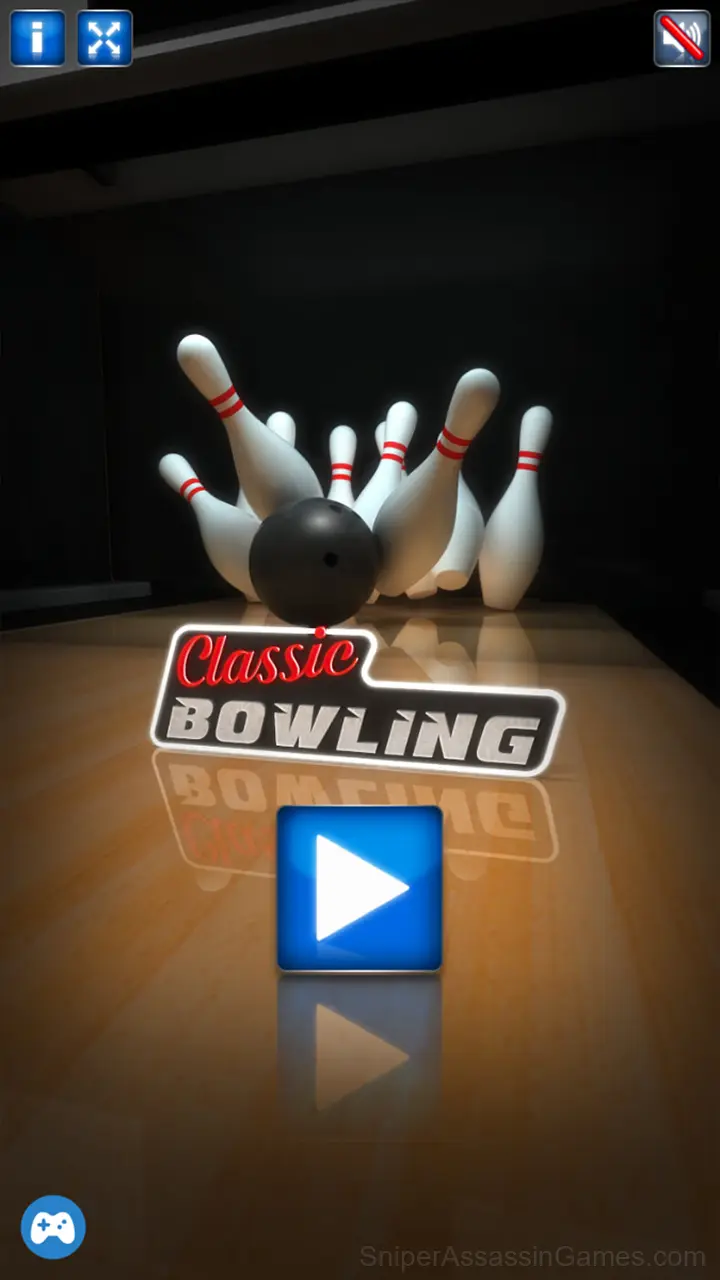 Classic Bowling gameplay screenshot 1