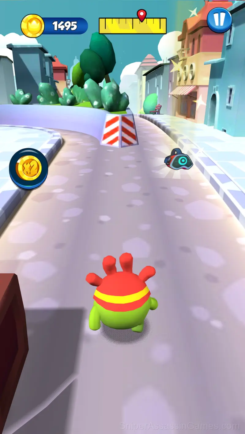 Om Nom: Run gameplay screenshot 1