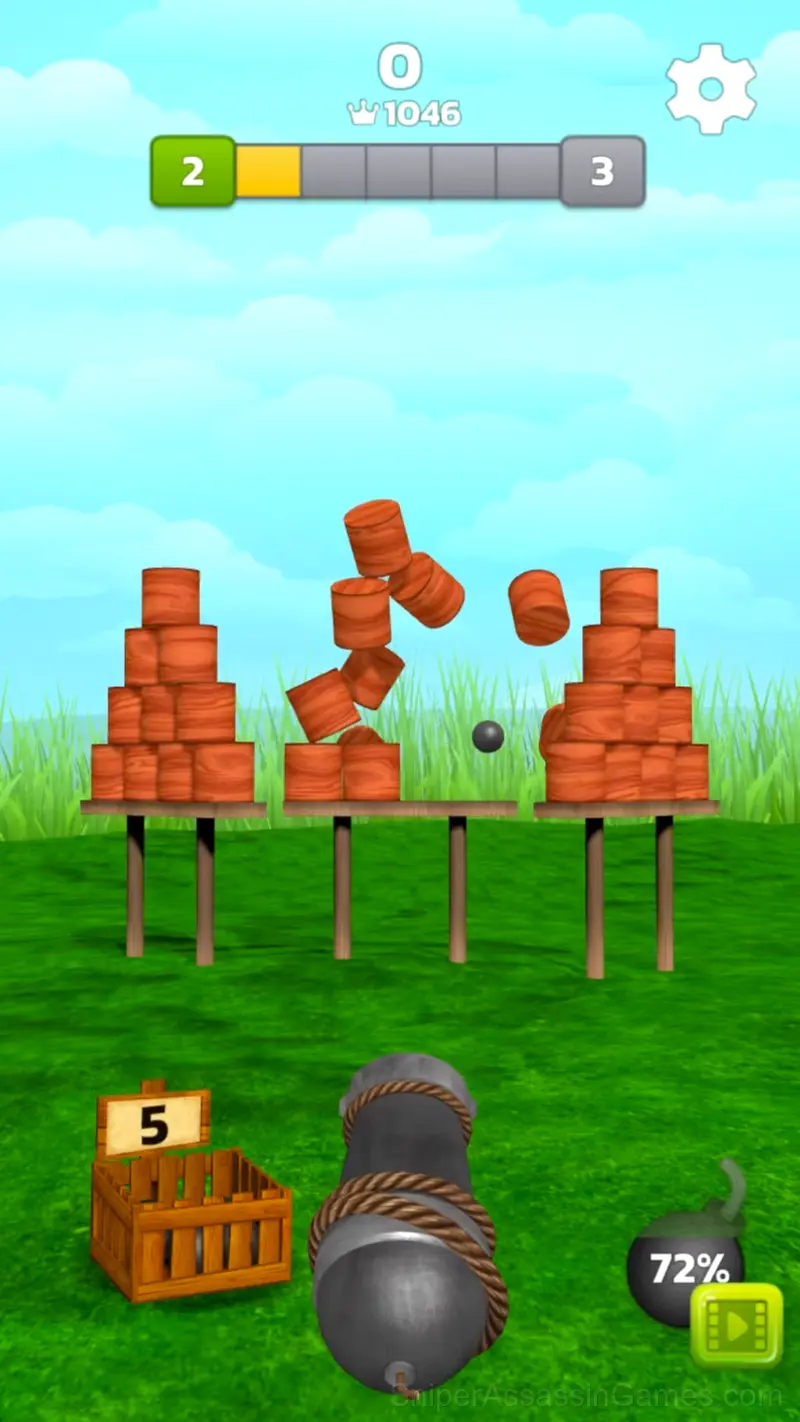 Cannon Balls 3D gameplay screenshot 3