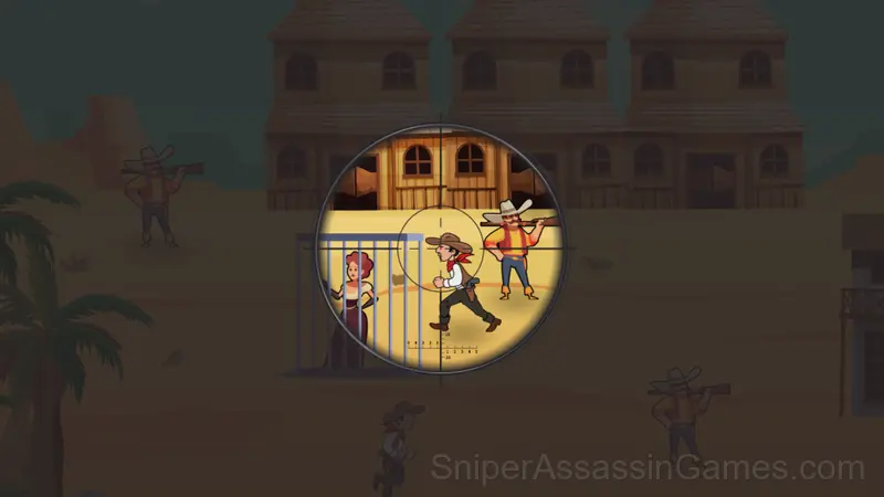 Western Sniper gameplay screenshot 1