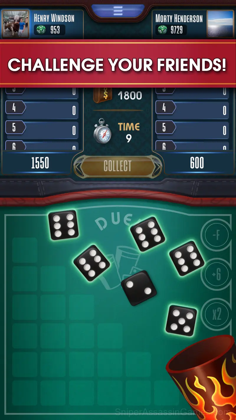 Farkle - Dice Game gameplay screenshot 3
