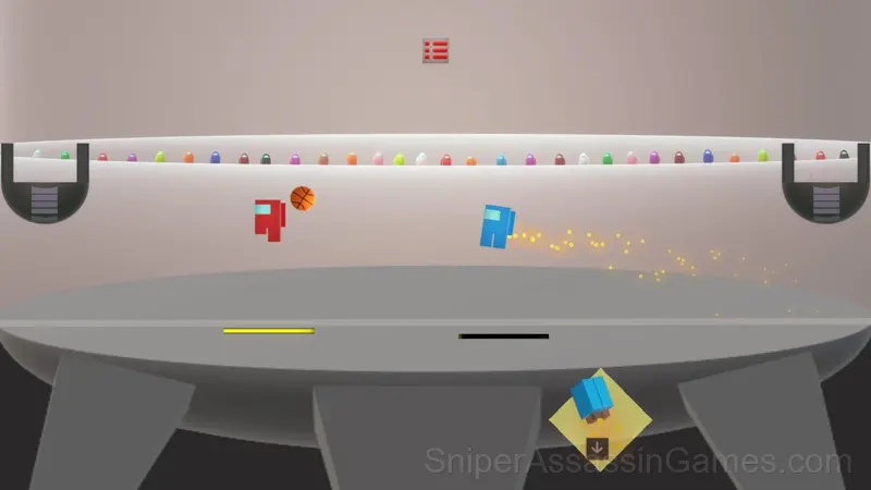 Among as: Basketball gameplay screenshot 1