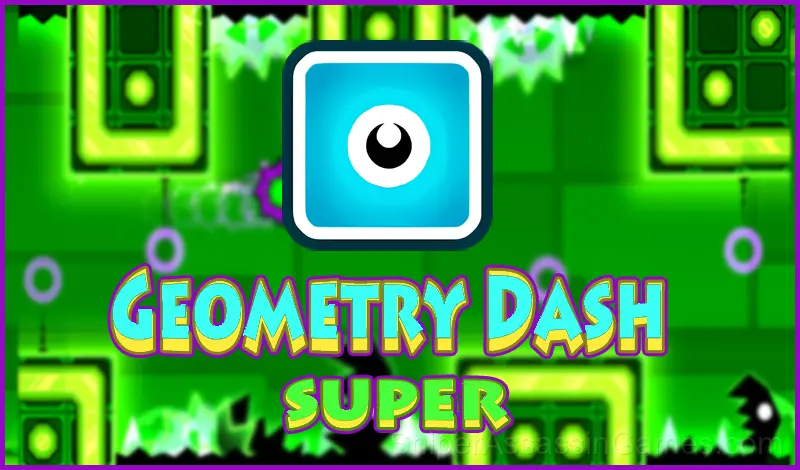Play Geometry Dash SUPER