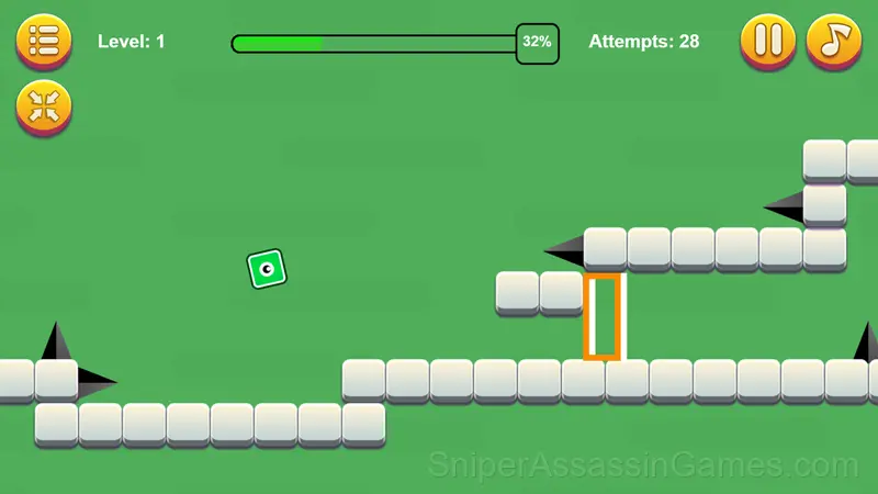 Geometry Dash SUPER gameplay screenshot 2